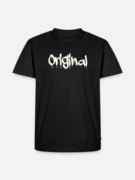 Original - Men's Premium Organic T-Shirt - black