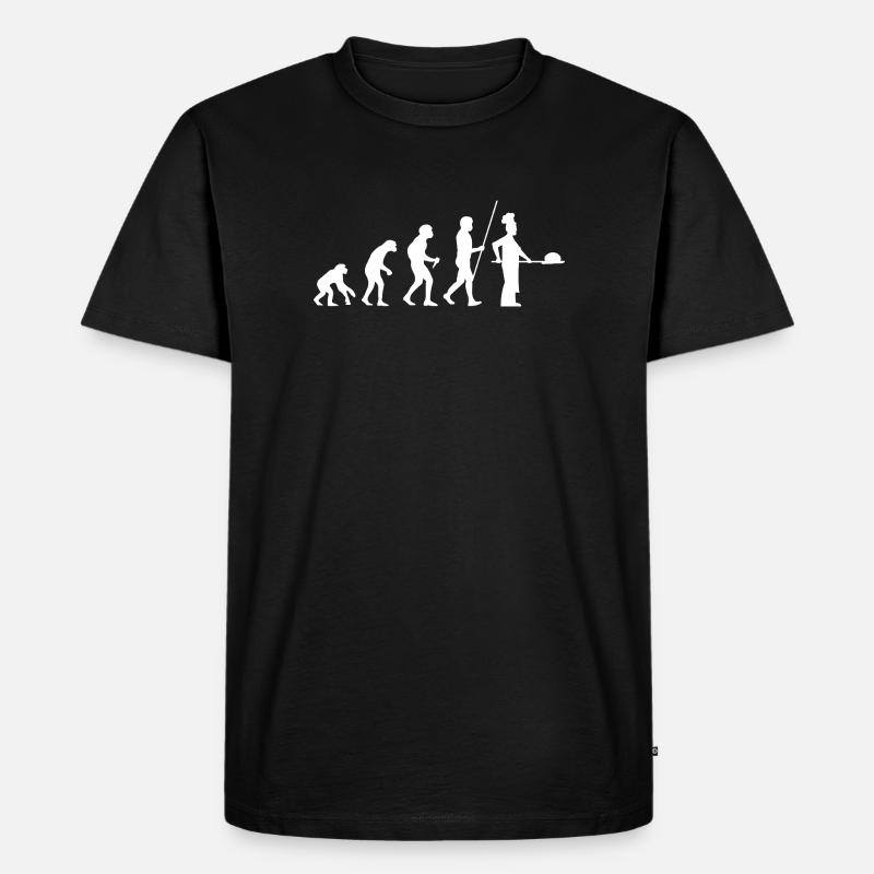 Évolution de Baker - T-shirt Premium bio Homme - noir