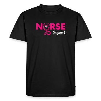 Funny Nurse Gifts Nursing Outfits - Men's Premium Organic T-Shirt - black - Front - Nico (187cm)