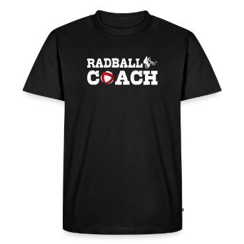 Entraîneur de Radball, Radball, Radballer, Hallenradsport - T-shirt Premium bio Homme - noir - Devant - Nico (187cm)