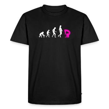 Quote for a contortionist - Men's Premium Organic T-Shirt - black - Front - Nico (187cm)