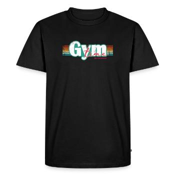 Gym Time – No Excuses Fitness Design Fitnessstudio - T-shirt Premium bio Homme - noir - Devant - Nico (187cm)