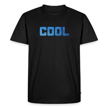 Cool Jeans Motif Fête Stylé Déclaration Vibes - T-shirt Premium bio Homme - noir - Devant - Nico (187cm)