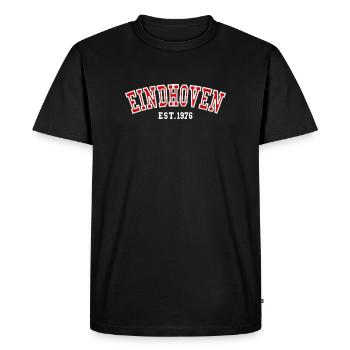 Fondation d’Eindhoven en 1976 - T-shirt Premium bio Homme - noir - Devant - Nico (187cm)