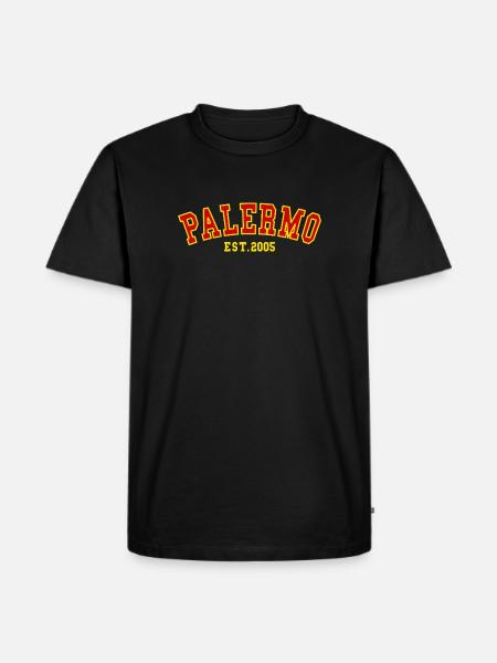 Palermo Est.2005 - Men's Premium Organic T-Shirt - black