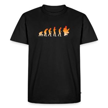 Gamer Jeu Vidéo Blueberry Vintage Gaming - T-shirt Premium bio Homme - noir - Devant - Nico (187cm)