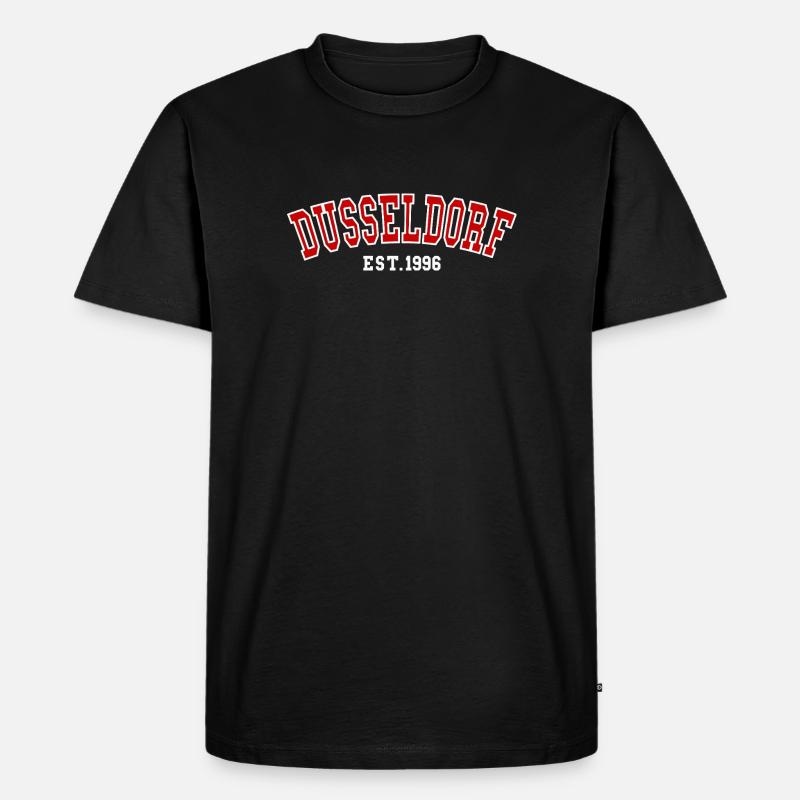 Dusseldorf Est. 1996 - Men's Premium Organic T-Shirt - black