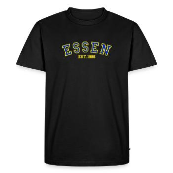 Essen Fondée en 1986 - T-shirt Premium bio Homme - noir - Devant - Nico (187cm)