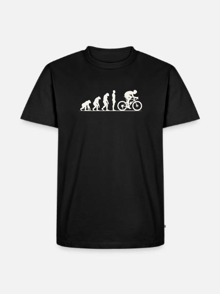 Évolution du gravel - T-shirt Premium bio Homme - noir