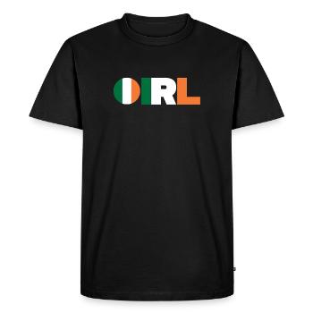 Irlande - T-shirt Premium bio Homme - noir - Devant - Nico (187cm)