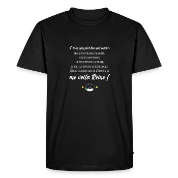 I've Got a Plan for All of Us to Escape -Cult Replica - Men's Premium Organic T-Shirt - black - Front - Nico (187cm)
