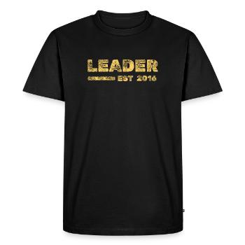 Responsible 2016 - Men's Premium Organic T-Shirt - black - Front - Nico (187cm)