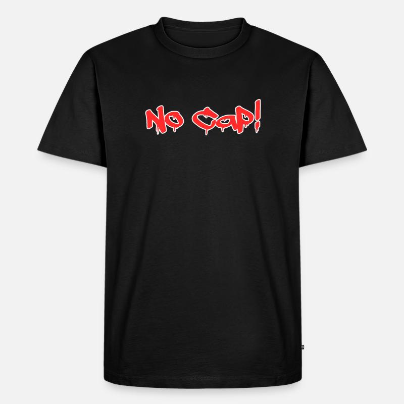 Pas de Cap ! - Style graffiti - T-shirt Premium bio Homme - noir