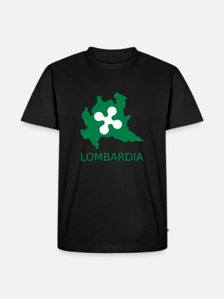 lombardy Italy 1 - Men's Premium Organic T-Shirt - black