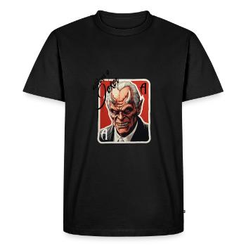 Always a Joker Design - Men's Premium Organic T-Shirt - black - Front - Nico (187cm)