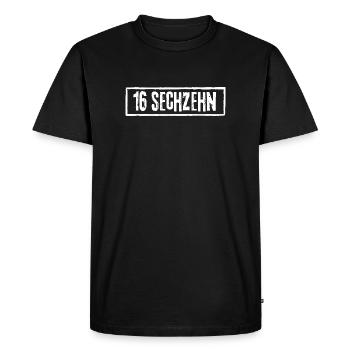 16 Sixteen Jupe Grunge - T-shirt Premium bio Homme - noir - Devant - Nico (187cm)