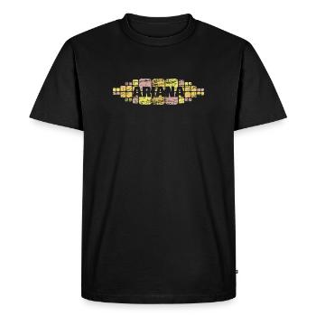 Cadeau pour Ariana - T-shirt Premium bio Homme - noir - Devant - Nico (187cm)