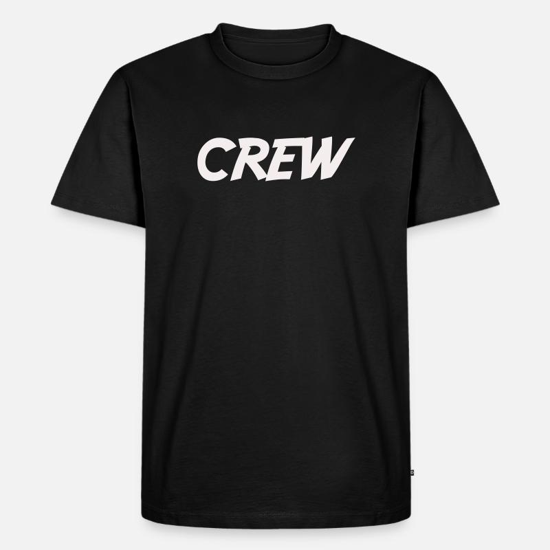 crew_-2- - T-shirt Premium bio Homme - noir