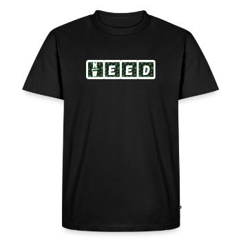 Need Weed - Men's Premium Organic T-Shirt - black - Front - Nico (187cm)