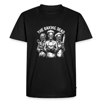 Cuisson des morts - backende Zombies - T-shirt Premium bio Homme - noir - Devant - Nico (187cm)