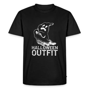 Halloween - Männer Premium Bio T-Shirt - Schwarz - Vorne - Nico (187cm)