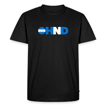 Honduras - T-shirt Premium bio Homme - noir - Devant - Nico (187cm)