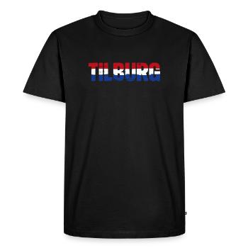 Tilburg, Netherlands - Men's Premium Organic T-Shirt - black - Front - Nico (187cm)
