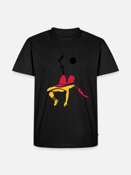 Germany soccer - Men's Premium Organic T-Shirt - black