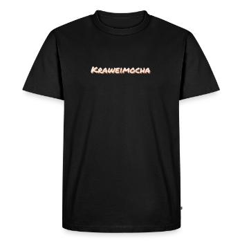Kraweimocha - bruiteur, dialecte amusant - T-shirt Premium bio Homme - noir - Devant - Nico (187cm)