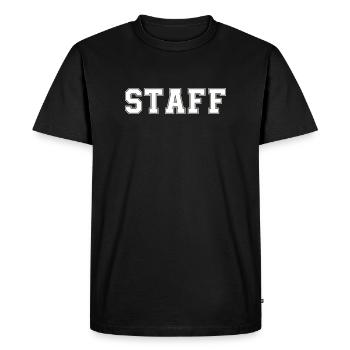 Personnel - T-shirt Premium bio Homme - noir - Devant - Nico (187cm)