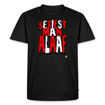 sexiest man alaaf carnaval costume Cologne fête - T-shirt Premium bio Homme - noir - Devant - Nico (187cm)