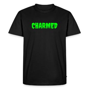 Enchanted Forest Mythical Creature Design - Men's Premium Organic T-Shirt - black - Front - Nico (187cm)