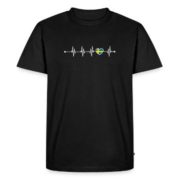Pending design image - Men's Premium Organic T-Shirt - black - Front - Nico (187cm)