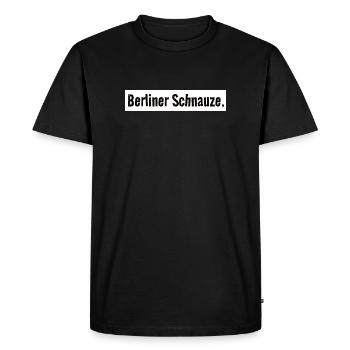 Chemise à museau de Berlin Simple Capitole - T-shirt Premium bio Homme - noir - Devant - Nico (187cm)