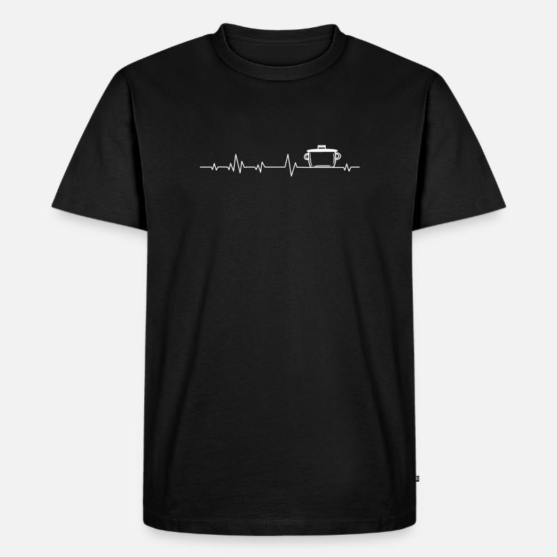 Chef Cook Cooking - Men's Premium Organic T-Shirt - black