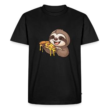 Bitcoin Digital Gold Store of Value - Men's Premium Organic T-Shirt - black - Front - Nico (187cm)