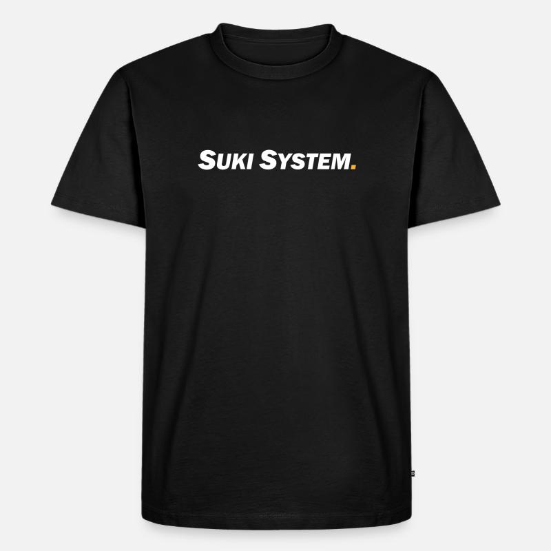 Suki System - Männer Premium Bio T-Shirt - Schwarz