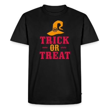 Des bonbons ou un sort - T-shirt Premium bio Homme - noir - Devant - Nico (187cm)