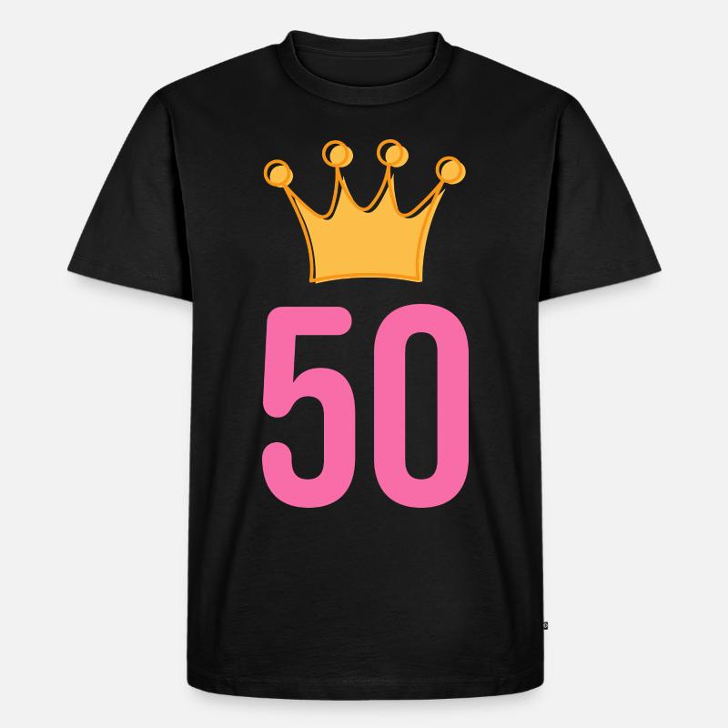 50e anniversaire de Krone - T-shirt Premium bio Homme - noir