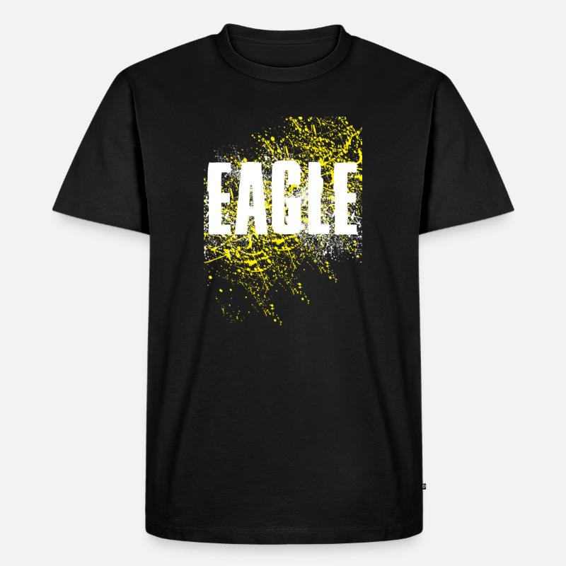 Eagle Eagle - Men's Premium Organic T-Shirt - black