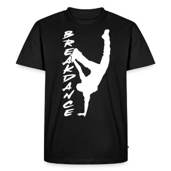 Breakdance Danse Danse Breakdancer Danseur - T-shirt Premium bio Homme - noir - Devant - Nico (187cm)