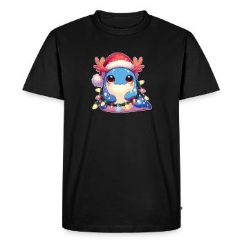 Fées de Noël Glaucus Atlanticus - T-shirt Premium bio Homme - noir - Devant - Nico (187cm)
