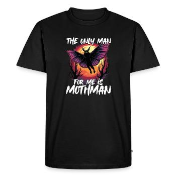 Le seul homme Car c’est moi Isman Cryptid - T-shirt Premium bio Homme - noir - Devant - Nico (187cm)