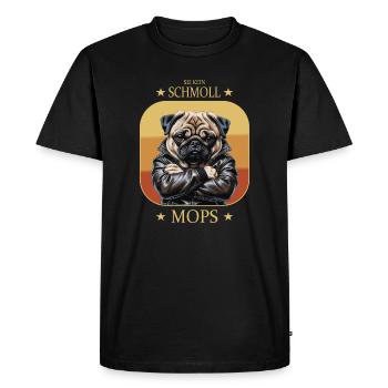 Carlin boudeur - T-shirt Premium bio Homme - noir - Devant - Nico (187cm)