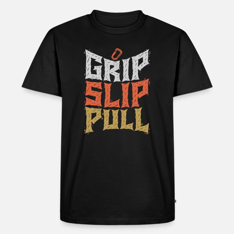 Grip Slip Pull Graphic Tee - T-shirt Premium bio Homme - noir