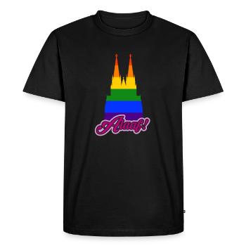 Chaque Jeck est différent! Moi aussi. Carnaval LGBTQ de Cologne - T-shirt Premium bio Homme - noir - Devant - Nico (187cm)