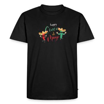 Drôle de costume pour Cinco de Mayo au Mexique - T-shirt Premium bio Homme - noir - Devant - Nico (187cm)