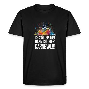 Cologne Kölle Carnaval Gebützt Kölle Alaaf Jeck Party - T-shirt Premium bio Homme - noir - Devant - Nico (187cm)