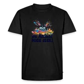 Cologne Kölle Carnaval Gebützt Kölle Alaaf Jeck Party - T-shirt Premium bio Homme - noir - Devant - Nico (187cm)