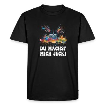 Cologne Kölle Carnaval Gebützt Kölle Alaaf Jeck Party - T-shirt Premium bio Homme - noir - Devant - Nico (187cm)